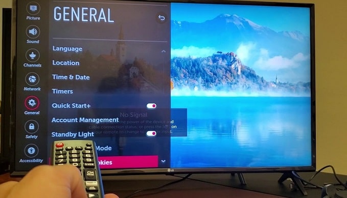 how to adjust volume on lg tv without remote